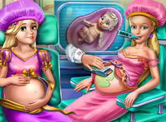Rapunzel e Barbie Grávidas